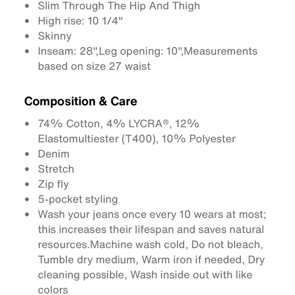 721 High Rise Skinny - Picture 5 of 6